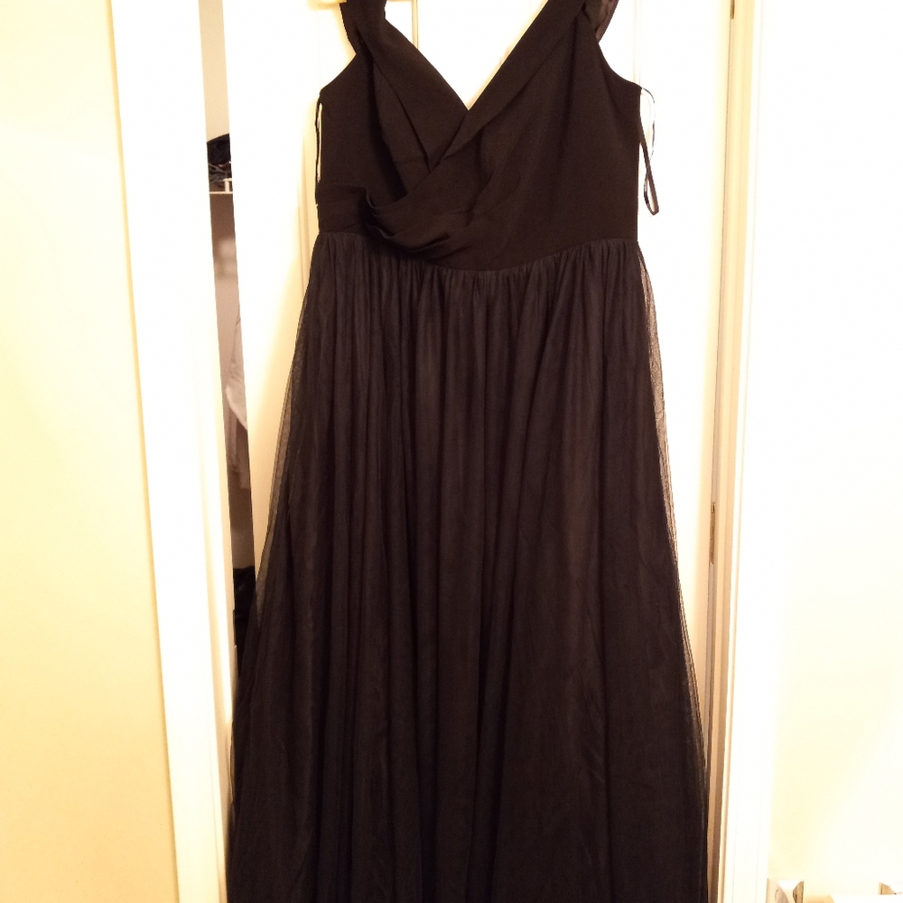Maxi Tulle Plus Formal Dress NWT. Size 18(M)